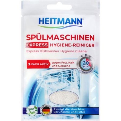 Mosogatógép tisztító por, 30 g, HEITMANN "Express"