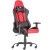 Gamer szék, ALPHA RACING textilbőr Fekete/piros